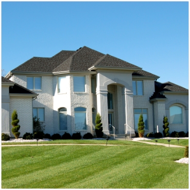 Exterior of brick home in Dallas by Platinum Painting
