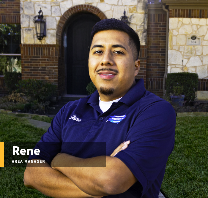 Tim Area Manager smiling